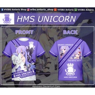 Azur Lane HMS Unicorn Anime Fullprint T-Shirt