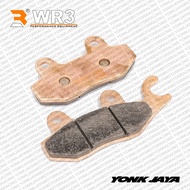 DISC PAD WR3 SINTERED 009 N150RR/N250 FI (REAR)