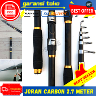 TaffSPORT GHOTDA Joran Pancing Antena Portable Telescopic Fishing Rod / Joran Pancing Ikan / Pancin