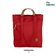 Fjallraven/Totepack No.1 /กระเป๋าโท้ท Tote Bag สะพายไหล่สะพายข้างผ้า G1000 แปลงเป็นเป้สะพายหลังได้ โลโก้หนังแท้ กระเป๋าผู้หญิง ผู้ชาย Fjallraven จากสวีเดน