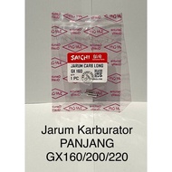 Long Carburetor Needle GX160 Saichi GX120 GX200 GX220 Carburetor Needle Long