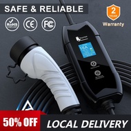 Feyree EV Type2 Portable Charger 16A 3.5KW for Electric Vehicle with Multiple Protections