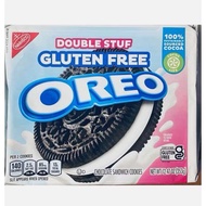 NABISCO OREO Double Stuff GLUTEN FREE Vanilla Chocolate Sandwich Cookies 12.47 oz/Golden Oreo Sandwi