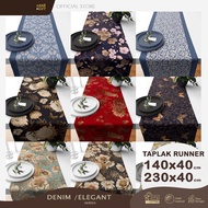 Elegant & Denim Tablecloth 140x40cm and 230x40cm Elegance Luxury Table Runner Table Cloth Table Runn