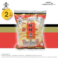 旺旺 - 2包 - 旺旺雪餅(72g x2)[新舊包裝隨機發送] WANT WANT SHELLY SENBEI[Random Packing] (72g x2)