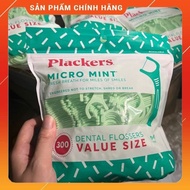American Placker Micro Mint dental floss 1 pack of 300 pieces, 100 pieces