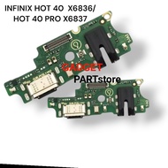 INFINIX HOT 40 PRO / HOT 40 X6837 X6836 CHARGER CONNECTOR BOARD INFINIX HOT 40 PRO HOT 40 X6837 X683