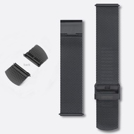 Stainless Steel mesh band black plated 20mm | 不鏽鋼黑色米蘭錶帶