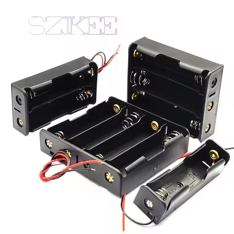 18650 Battery Box 18650 Battery Holder 1/2/3/4 18650 Storage Box 18650 Case Series Connection 18650
