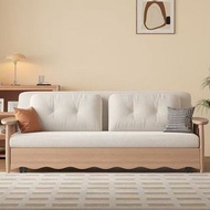 沙發拉床 Pull-out sofa bed 實木組合沙發床 沙發 梳化 單人沙發床 Single sofa bed 雙人沙發床 sofa Sofa bed 儲物沙發床 羊羔絨沙發 直排沙發