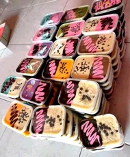 CAKE LUMER BROWNIS LUMER PREMIUM 200ML DESSERT BOX ENAK TERMURAH