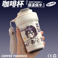 botol air kuromi botol air tahan sejuk Chainsaw Man Merchandise Water Cup Reese Two-Dimensional Anim