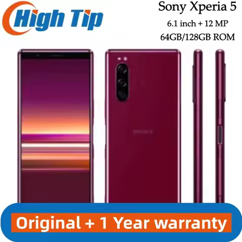 Sony Xperia 5 Unlocked J8210 J9210 Japanese version 6G 64GB/128GB ROM 12MP 6.1 4G LTE Snapdragon 855