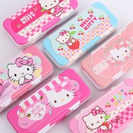 pensil case pensil box Kotak Alat Tulis HelloKitty untuk Pelajar Sekolah Rendah Perempuan Hello Kitt