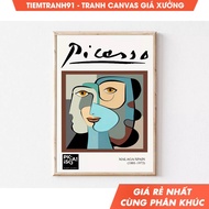 Wall paintings, Picasso, Large Art, Eclectic Wall Art, Maximalist Decor, Funky Home Decor, Apartment