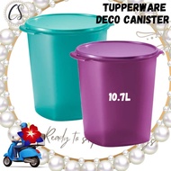 Tupperware Deco Canister (1) 10.7L Keropok Bekas Air Tight Kedap Angin