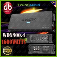DB DRIVE WDX800.4  4 Car Channel Amplifier 1600 Watt