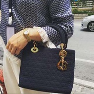 Lady Dior Vintage Nylon Hand Bag 手袋