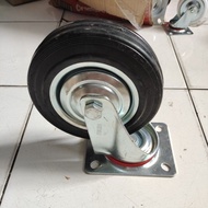 6" live rubber wheels 6" live trolley wheel/s 6" swivel Caster wheel/s