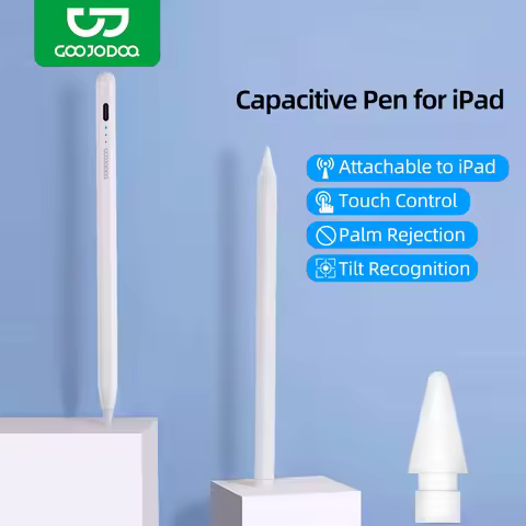 GOOJODOQ 715A Stylus Pencil for iPad with Palm Rejection, for Apple Pencil 2 1 IPad mini 5 6 Pro 11 