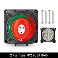600A Heavy-duty battery switch Truck/yacht Heavy Duty On-Off Battery Switch 2 Position Automotive Cu