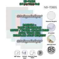 (1 Piece) WHOLESALE JOYKO NB-708B5 B5 Notebook 40 Sheets RANDOM COLOR / Ruled Notebook Joyko NB-708B