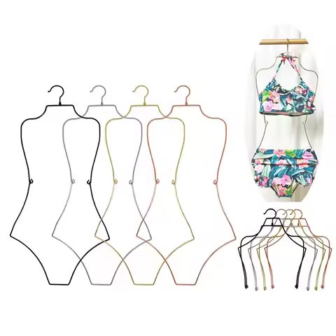 Swimsuit hanger lingerie hanger display hanger, body shape display rack bikini