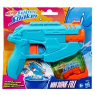 Nerf Super Soaker Mini Dunk Fill Water Toy for Kids Easy Dunk Refill Water Shooter Outdoor Water Pla