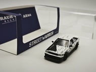 SW 1:64 Rwb rộng cơ thể TOYOTA ae86 levin ban đầu D phong cách Truyện tranh mô hình mô phỏng bằng hợ