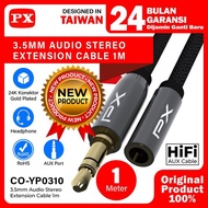 3.5Mm Male To Female Aux Audio Extension Cable 1M Px Co-Yp0310