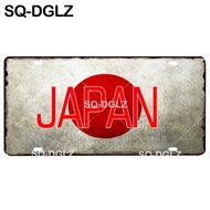 Japan National Flag Metal Sign Metal Crafts Plaques 0412js