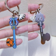 Preloved keychain KC56 Riolu Pokemon Kingdom Hearts Keyblade charm Dragon Ball Super Towa Mickey