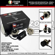 Rizoma Biled Laser Premium Headlight H4 DD98-2 Led Laser Lamp H4 H6 M9 Blue Lens Plus Universal Bulb