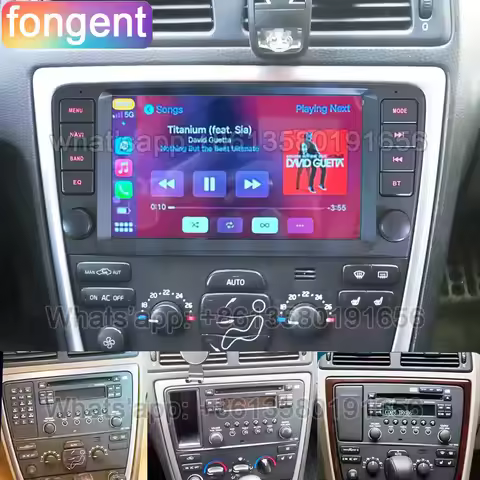 Original Style For Volvo XC70 V70 S60 Car Radio Multimedia Bluetooth Android Car Player GPS Navigati