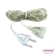 VALENTINE1 Power Extension Cord EU Plug For Home LED String Light Cable Plug Christmas Lights 3M 5M 