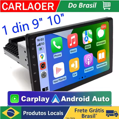 1 din 4 Core 4G 64G 9 10 inch Car play Android Radio Multimedia CarPlay Android Auto stereo receiver