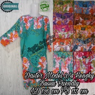 DASTER HENGKY LENGAN 3/4// DASTER BATIK HENGKY MODEL LENGAN 3/4// DASTER BATIK KANCING// DASTER BUSS