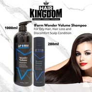 IFORM Wonder Volume Shampoo [1000ml / 280ml] Anti Hair Loss Shampoo Hair Fall Shampoo Rambut Gugur B