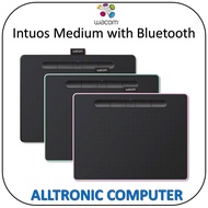 Wacom Intuos Creative Pen Tablet with Bluetooth Medium Black / Berry / Pistachio ( CTL-6100WL ) / Dr