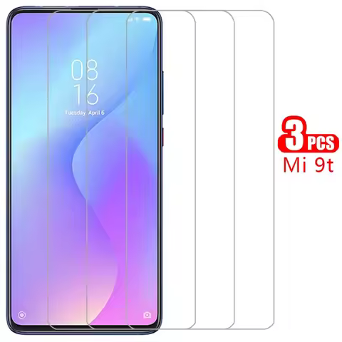 For 3pcs Protective Tempered Glass for Xiaomi Mi 9t Pro Screen Protector on Xiaomi9t Mi9t My 9 T T9 