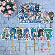 GACHA LIFE Character Children's Birthday Cake Topper