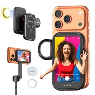 SYNCO XView M4AI Gesture Selfie Monitor Screen for iPhone 7-17 Series Wireless & Private Back Camera
