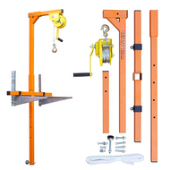 GREGORY- อุปกรณ์ยกแอร์ ยกน้ำหนัก 300กก.รอกยาว 20 เมตร /ยกโครงเครื่องกว้านมือแบบล็อคตัวเองสองทางเครื่