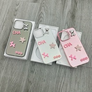 MORE CHA HONG BEAR B.BRICK METAL square edge anti-fouling matte case for 7 to 15promax