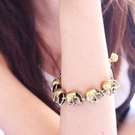 大骷髏頭黃銅手鍊