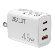 ZEALOT C35 US 45W Multi-Port Charger 2C1A Intelligent Power Distribution Safe Fast Charger for Daily