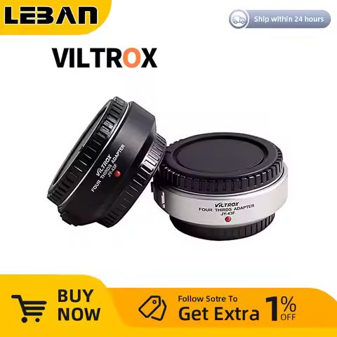 Viltrox Auto Focus M4/3 Lens to Micro 4/3 Camera Adapter Mount for Olympus Panasonic E-PL3 EP-3 E-PM