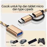[LUCLELI X PRO 7777] OTG 2 IN 1 DYNAMIC MICRO TYPE C FAST TRANSFER OTG FLASH DISK MOUSE