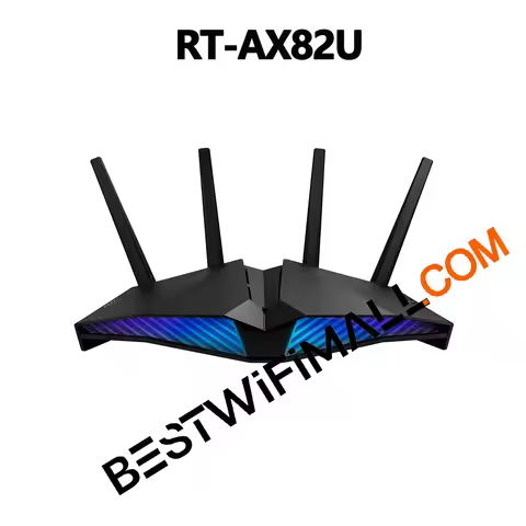 ASUS RT-AX82U WiFi 6 ROG Gaming Router AX5400 Dual-Band Game Acceleration Mesh WiFi MU-MIMO, Mobile 