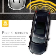 Steelmate PD800 8 Sensors Parking Assist System Car Parking Sensor Reverse Radar Alert System